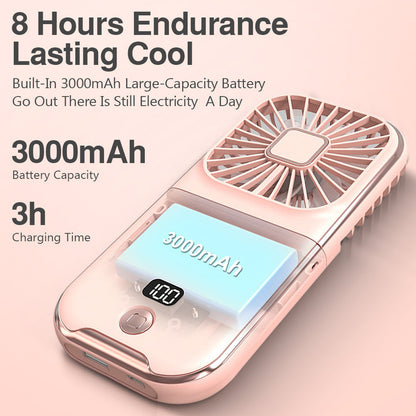 BowLift | Portable Rechargeable Magic Phone Holder Cooling Fan