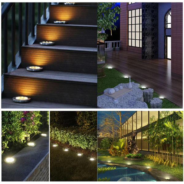 Solar Glow Lights | Wireless LED Garden Lamp | Brehn