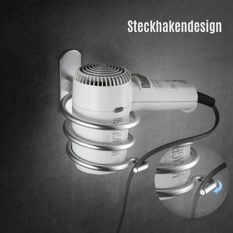 Skanto | Aluminum Multifunctional Hair Dryer Holder