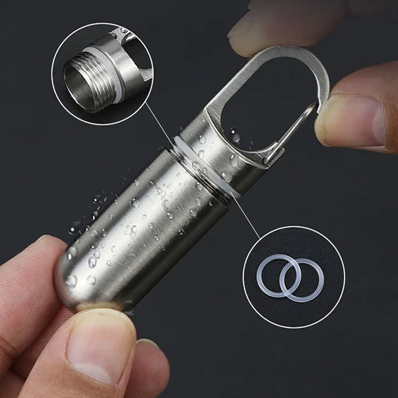BowLift | Portable Medication Box made of Stainless Steel