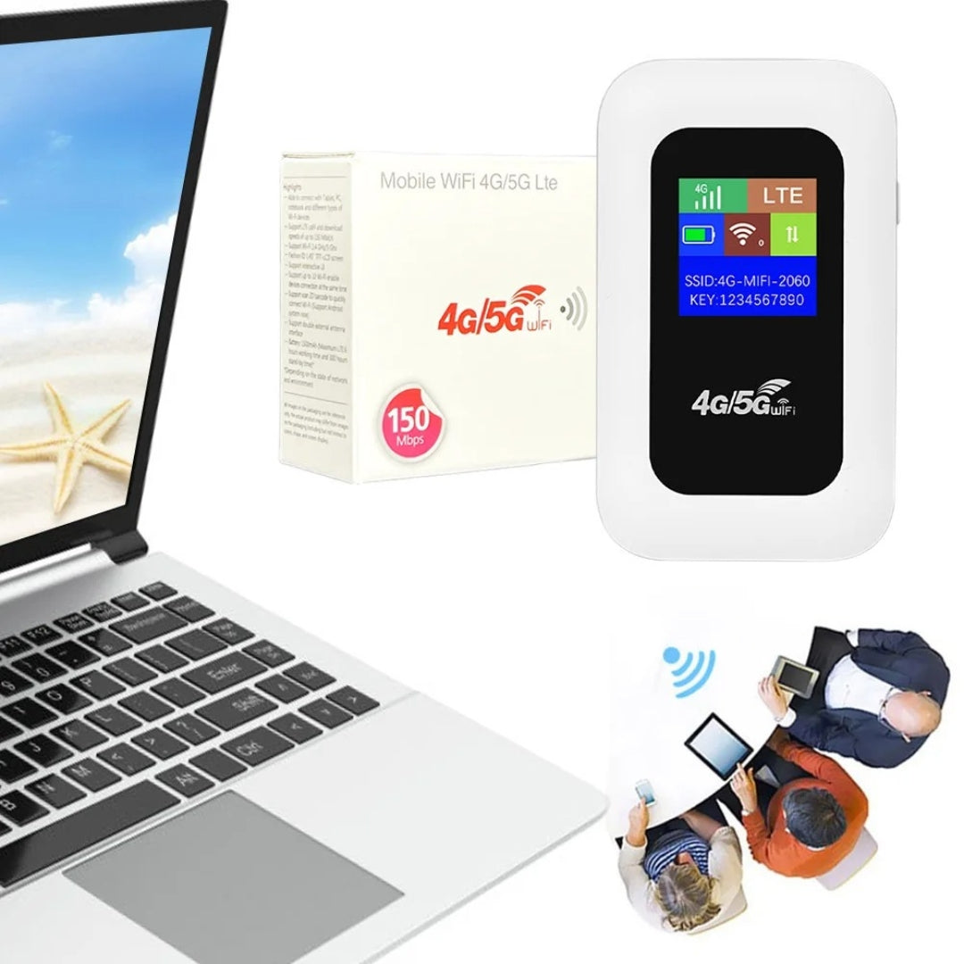 Skanto | WiFi Router for Travel – 5G WiFi Dongle for Seamless Connectivity Anywhere