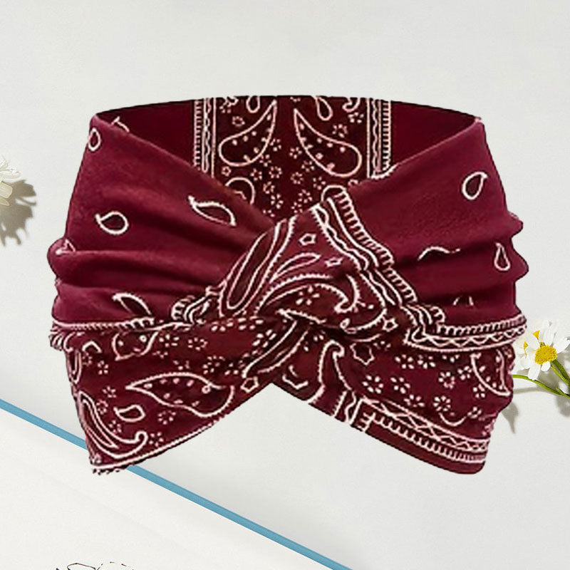 Brehn | Vintage-style Wide Batik Headband