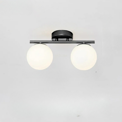 Skanto Skanto | Nordic Style Glass Ceiling Lamp – Elegant White Globe for Any Room