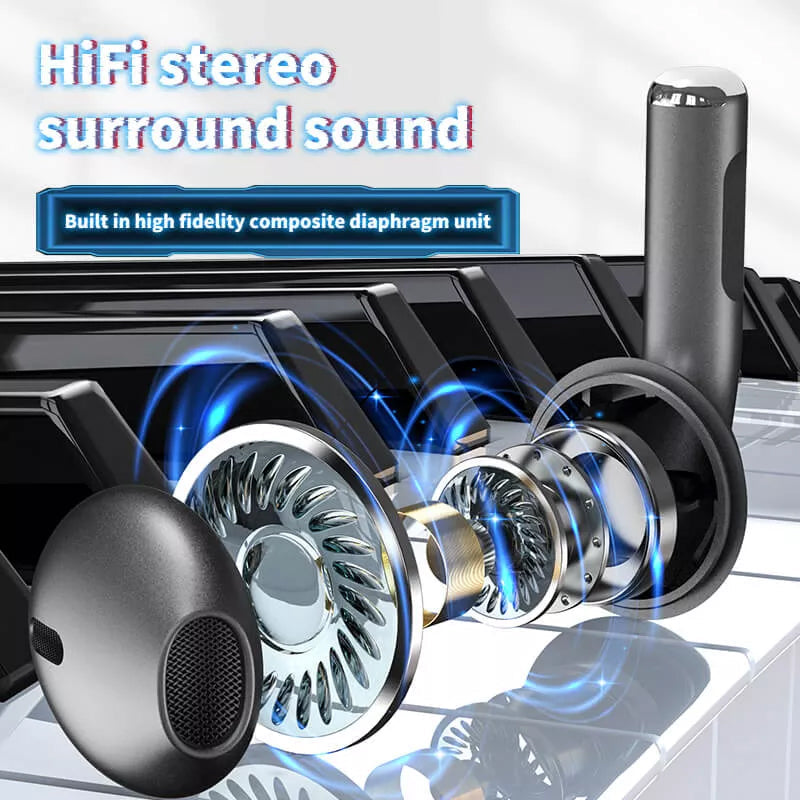 BowLift | Noise-cancelling Digital Display Bluetooth Headphones
