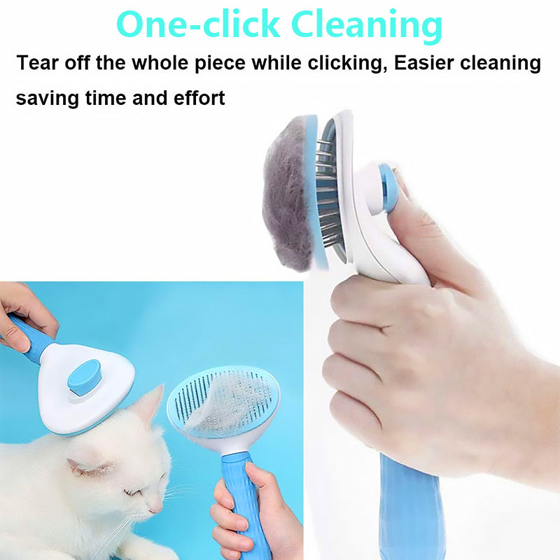 Skanto | Premium Pets Self-Cleaning Slicker Brush