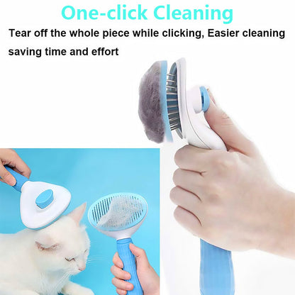 Skanto | Premium Pets Self-Cleaning Slicker Brush