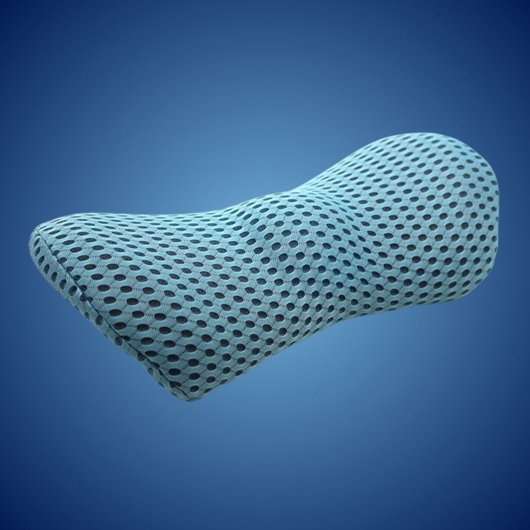 ComfortWave Lumbar Support Cushion | for Lower Back Pain Relief - Ergonomic Design for Office - Driving and Home Use Kalsten