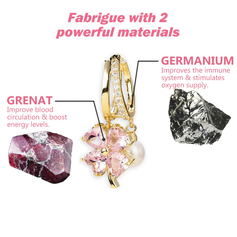BowLift | Lymphatic Magnetic Therapy Germanium Earrings