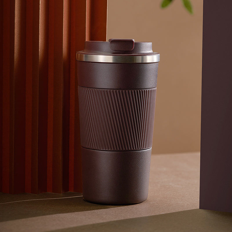 BowLift | Stainless Steel Insulation Mug, with Spout Lid, Leak-proof Design and Large Mouth for Easy Cleaning