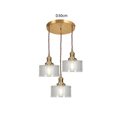 BowLift | CrystalGlare - Vintage Crystal Pendant Lamp
