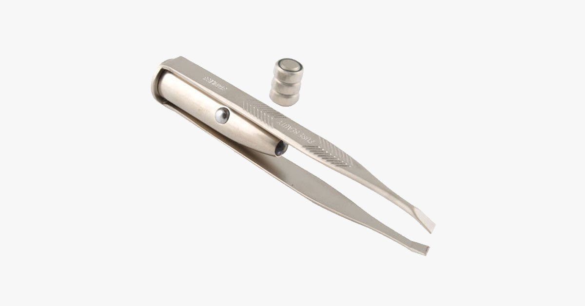 Skanto | LED Eyebrow Tweezers - Effortless Grooming