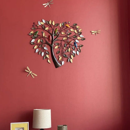 Heart-Shaped Tree of Life - 3D Acrylic Wall Art Decor | Skanto
