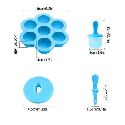 Mini Silicone Ice Molds Set | Brehn