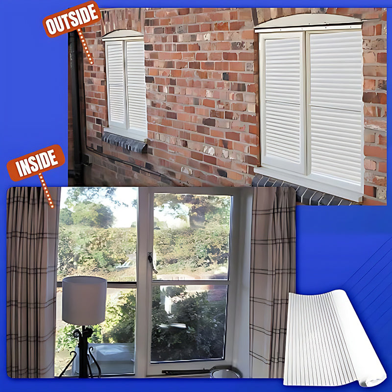 Kalsten | One-Way Imitation Blinds Privacy Window Cover