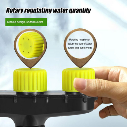 BowLift | Multifunctional garden spray nozzle with 3 and 5 hole settings - for watering and garden care