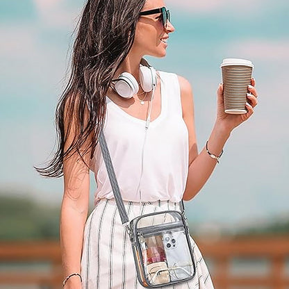 BowLift | PVC Transparent Crossbody Bag