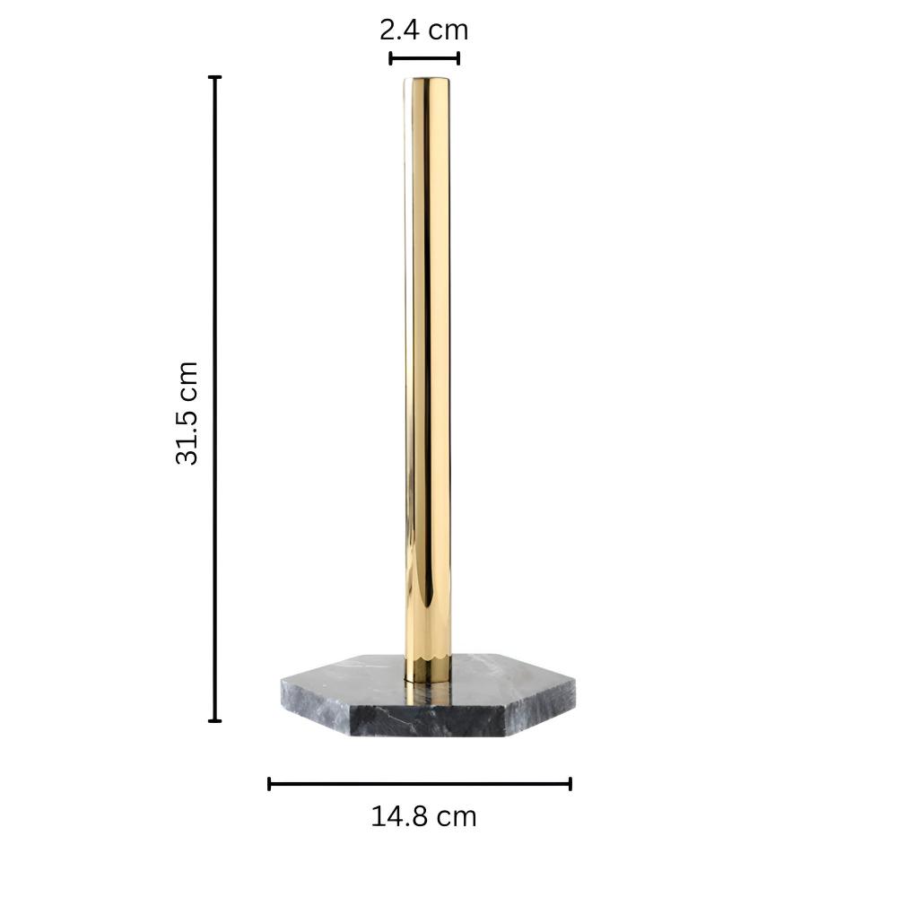 BowLift | Marble Base Paper Towel Holder