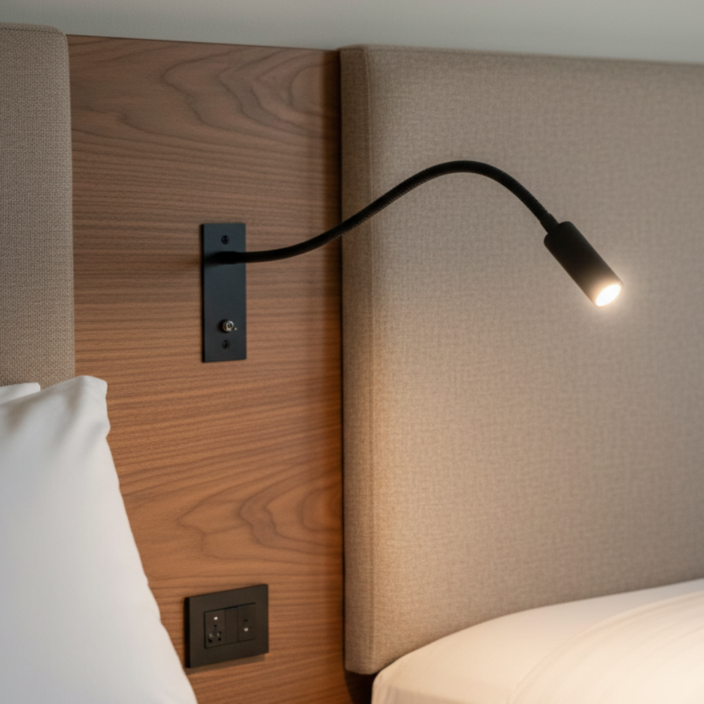 Adjustable Metal Reading Wall Sconce