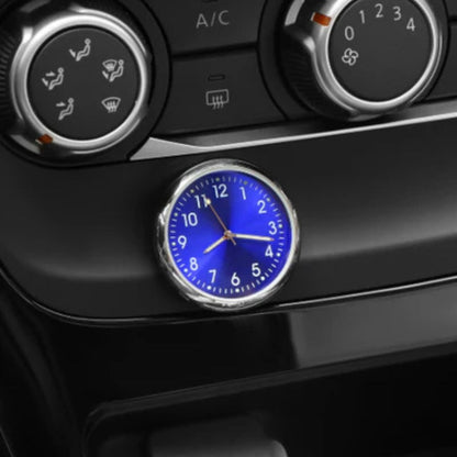 AutoTime Mini Analog Clock – Self-adhesive and stylish design for car interior Karnz