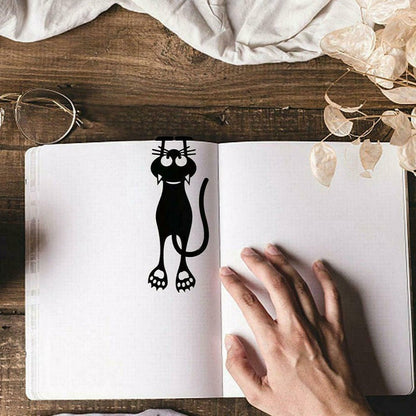 Neckline Black Cat Bookmark Bowlift