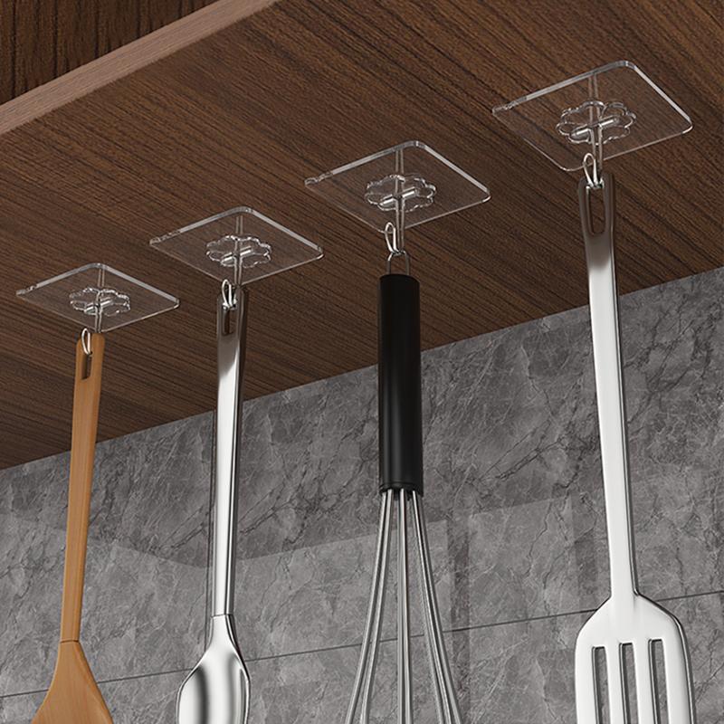 Seamless Adhesive Hooks (10/20/30 Pieces)