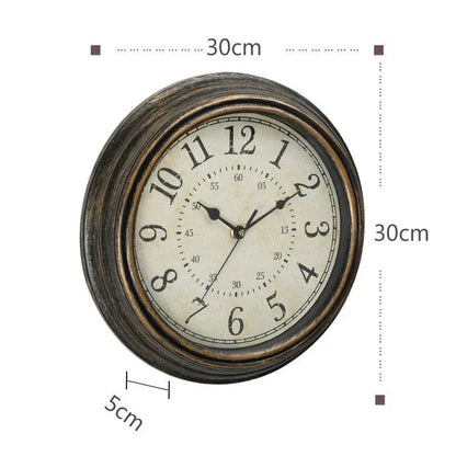 RusticCharm Vintage Wall Clock Bowlift