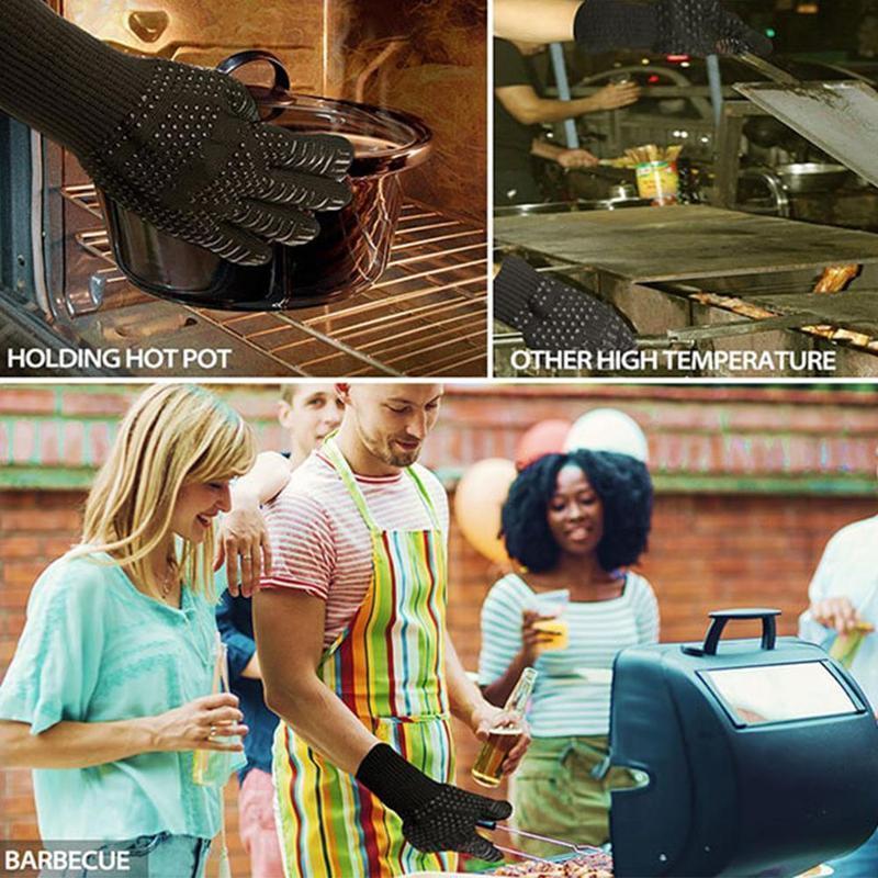 Bequue professional grill gloves heat-resistant gloves - 1 pair | Brehn