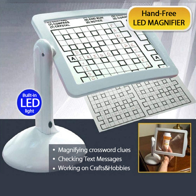 Skanto | Hands-Free LED Desktop Magnifier