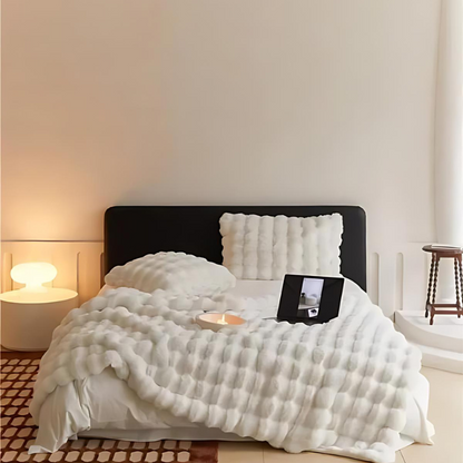 Skanto | Faux Fur Fleece Throw Blanket