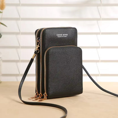 BowLift | Leather Crossbody Phone Bag | Over-the-Shoulder Phone Bag