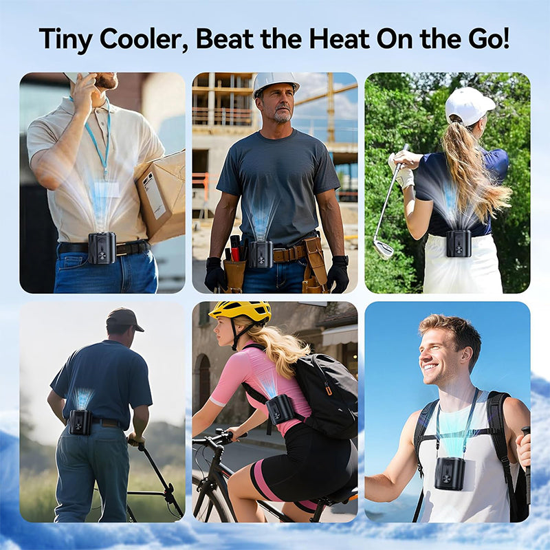 Portable Ice Cooling Waist Fan | Bowlift
