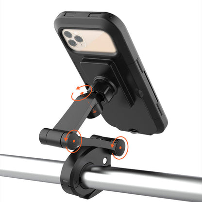 BowLift | Waterproof Cycling Phone Mount with Case, for Motorcycle/Bike Handlebars