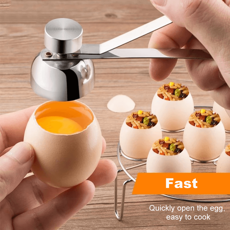 Stainless Steel Perfect Egg Shell Opener | Bowlift