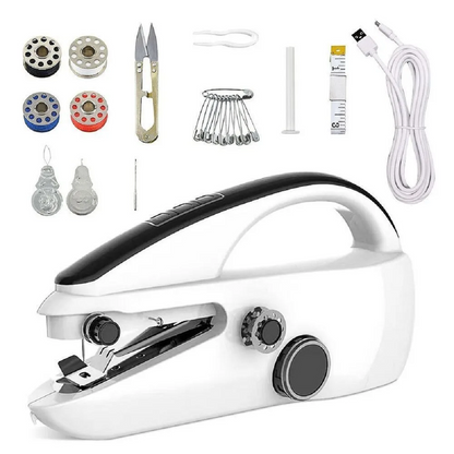 BowLift | Handheld Mini Sewing Machine for Crafting & Mending - Portable Stitching Tool for Quick Repairs and DIY Projects