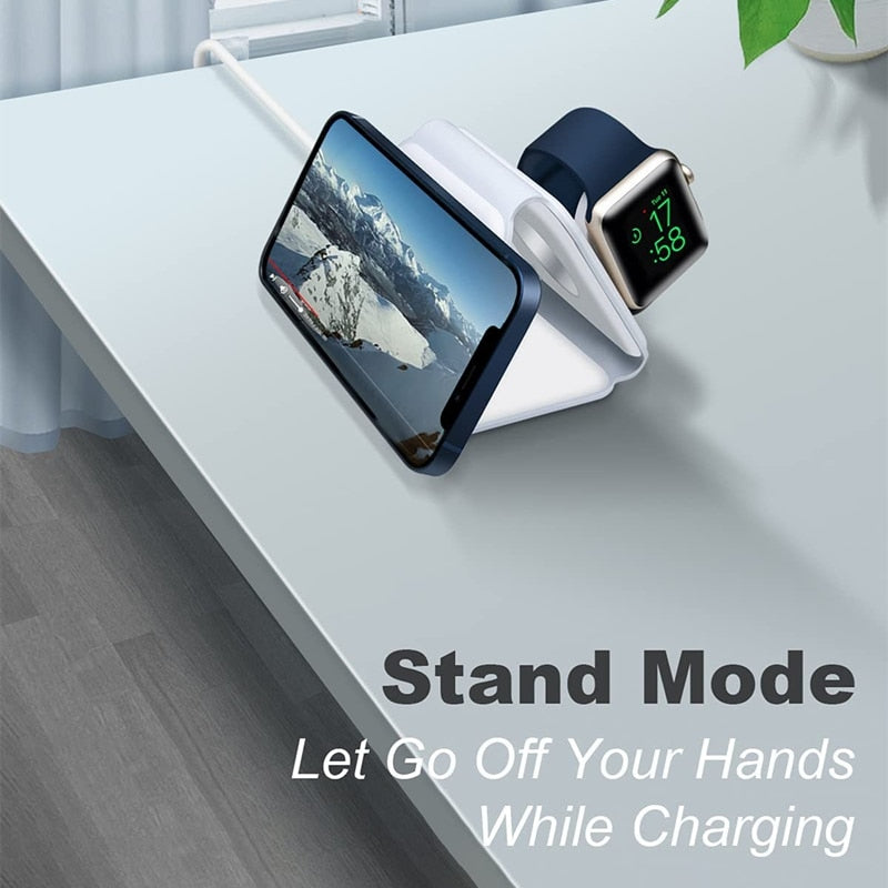 3 in 1 Wireless Magnetic Charger | Karnz