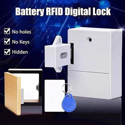 Electronic Cabinet Lock DIY for Wooden Drawer Cabinet | Karnz