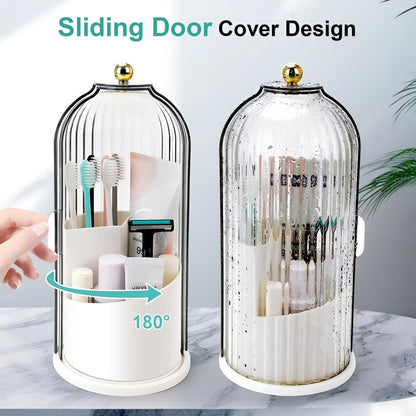 Skanto | Sliding Toothbrush Holder Storage Box