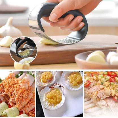 Premium Stainless Steel Garlic Press | Karnz