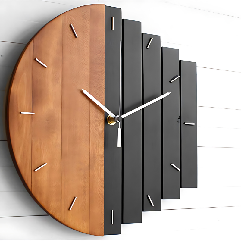 Skanto | ClarityTime | Silent Wall Clock with Timeless Minimalist Design for Elegant Interiors