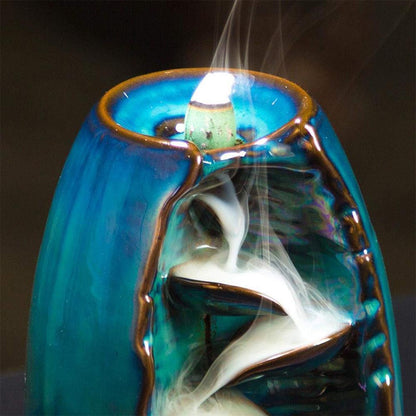 BowLift | Mountain River Waterfall Back-flow Incense Holder