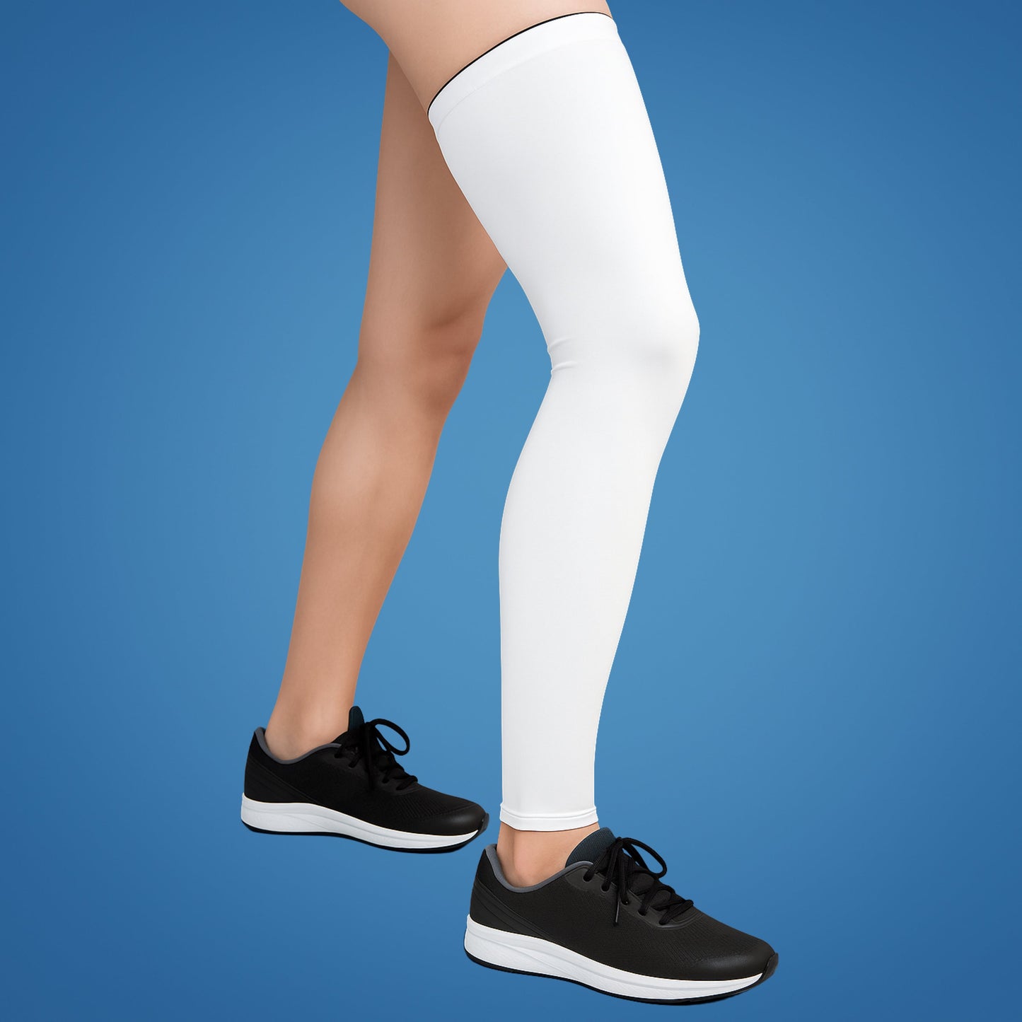 FlexiRelief | Full Leg Compression Sleeve – Knee Support – Graduated Pressure – Pain Relief – Recovery – Swelling Reduction Bowlift