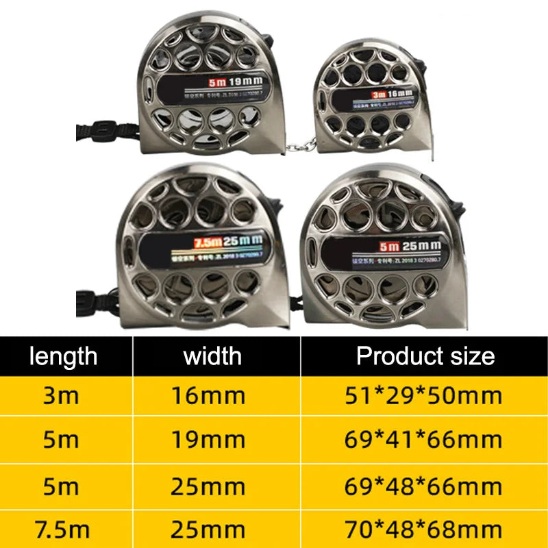 BowLift | Stainless Steel Corrosion Protection Telescopic Measuring Tape