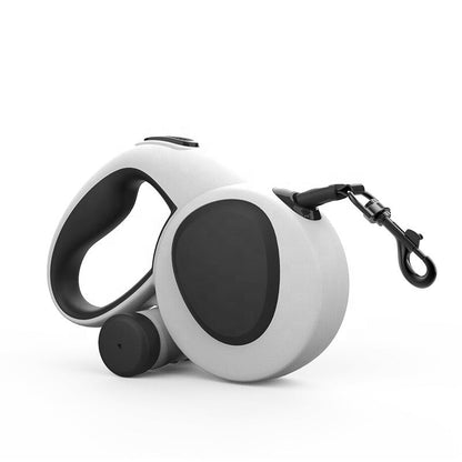 5in1 Reflective Dog Leash with Integrated Flashlight Bowlift