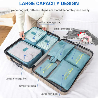 Skanto | Set of 7 Travel Storage Bags