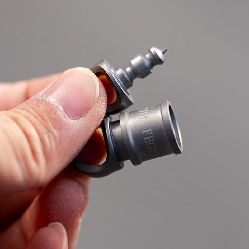 BowLift | Titanium Alloy Quick-Release Push-Pull Keychain