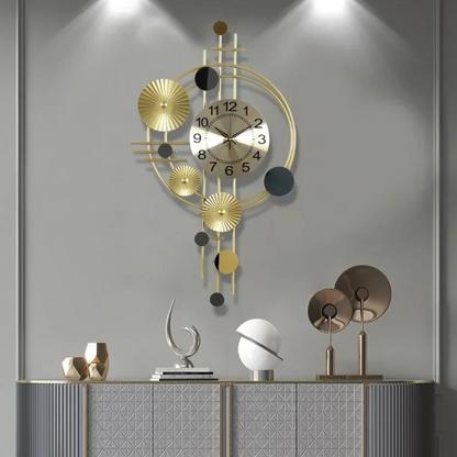 Frendorf | Vornix Large Metal Wall Clock