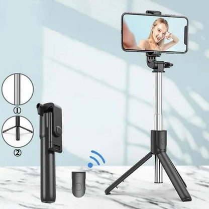 Skanto | Multifunctional Wireless Bluetooth Selfie Stick
