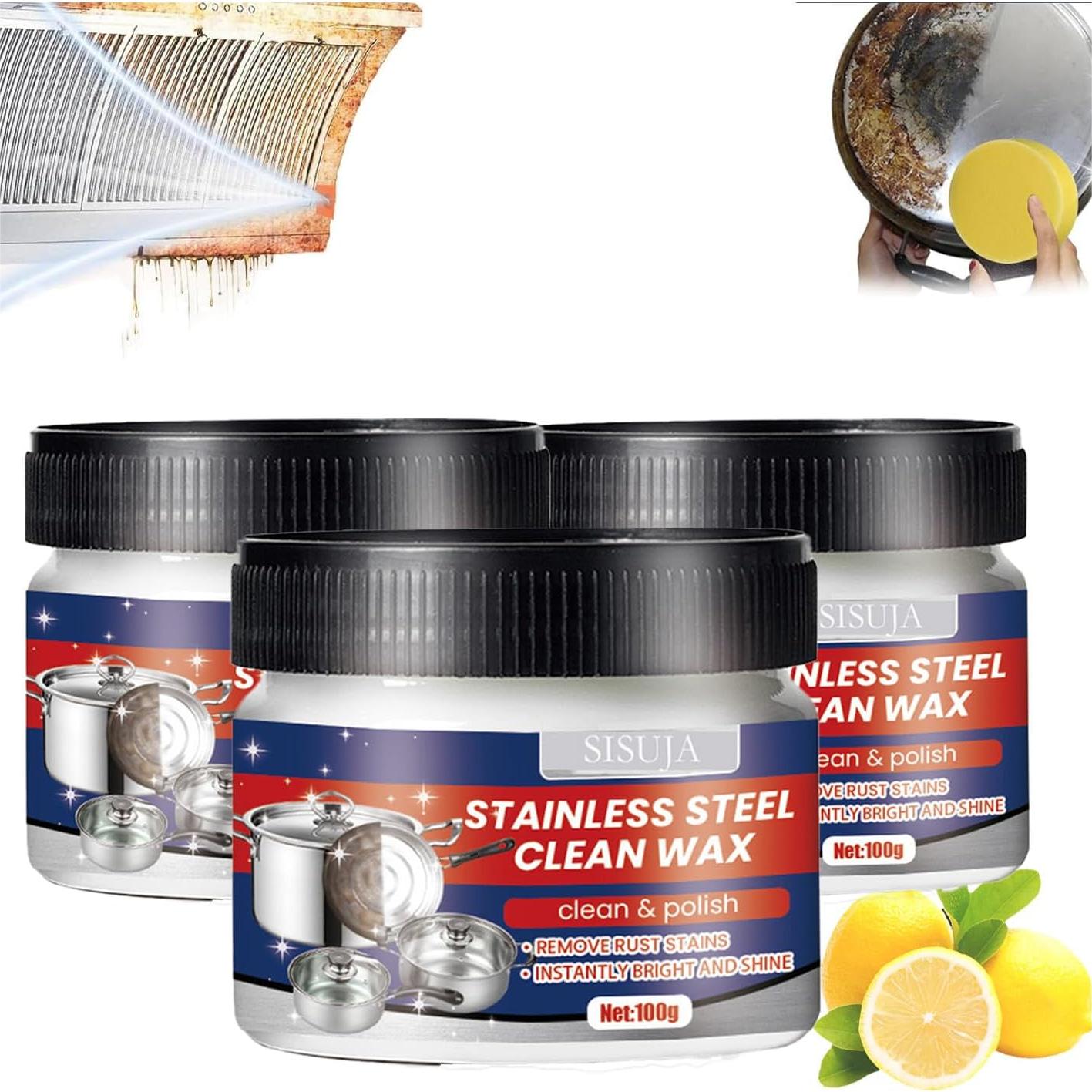Brehn | Magic Nano Stainless Steel Cleaning Paste Wax