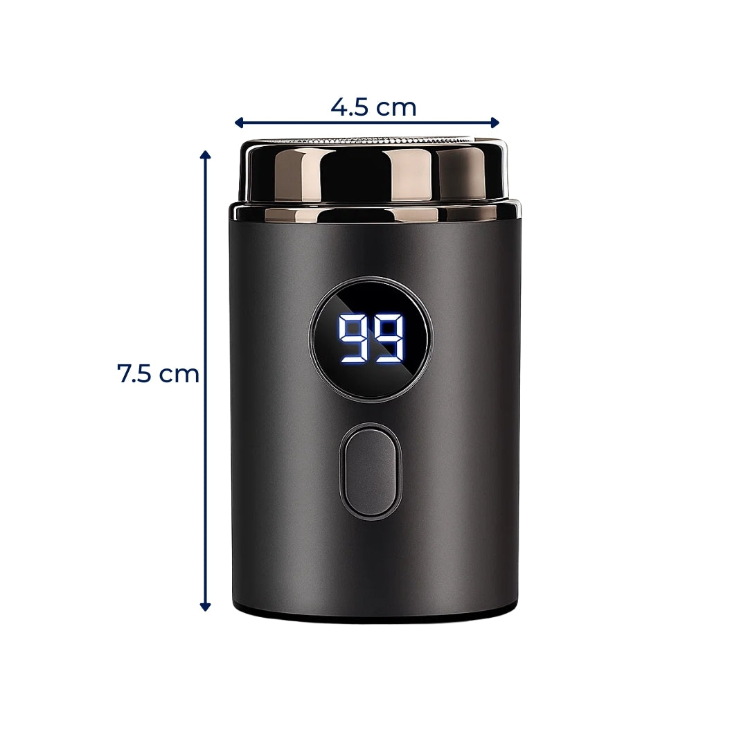 Compact USB Shaver – Waterproof IPX7 – Smooth Portable Grooming for Men with Close Shaving Comfort Skanto
