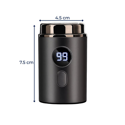 Compact USB Shaver – Waterproof IPX7 – Smooth Portable Grooming for Men with Close Shaving Comfort Skanto
